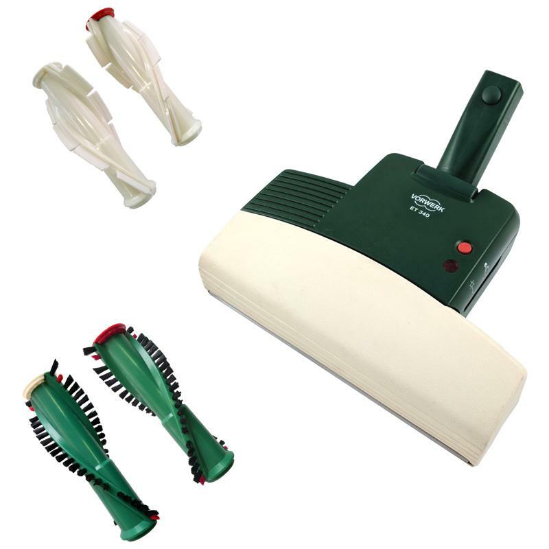 vorwerk aspirapolvere vorwerk folletto vk120 rigenerato kit accessori completo e battitappeto - foto 2