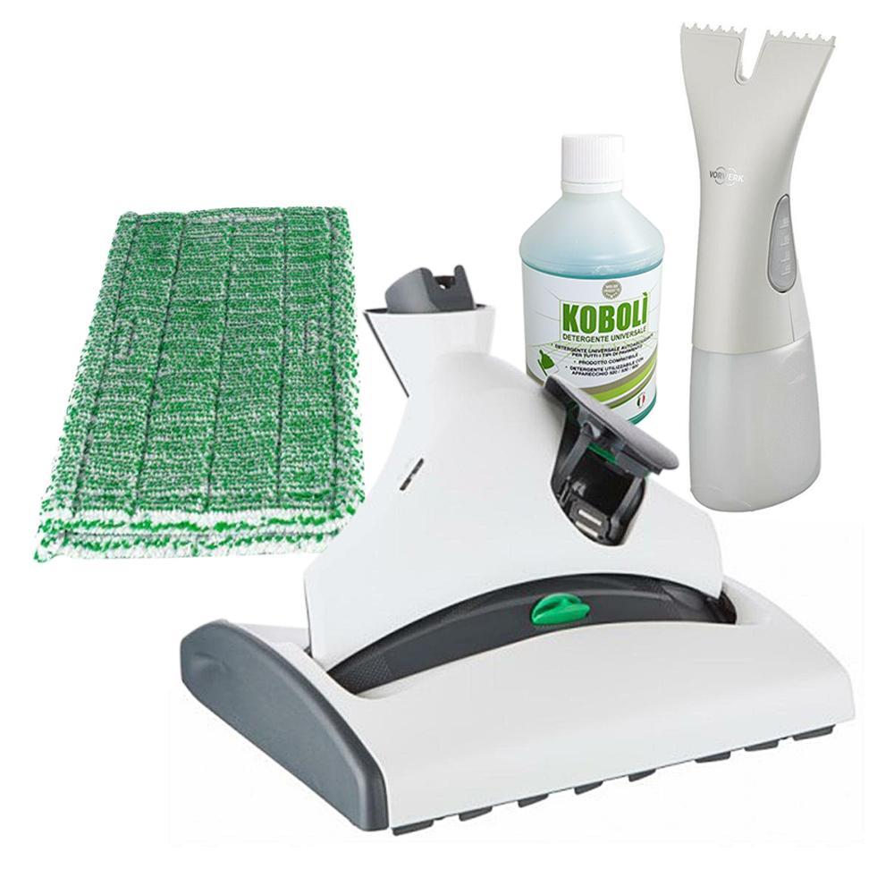 vorwerk folletto pulilava sp530 rigenerato con panni detergente dosatore - foto 1