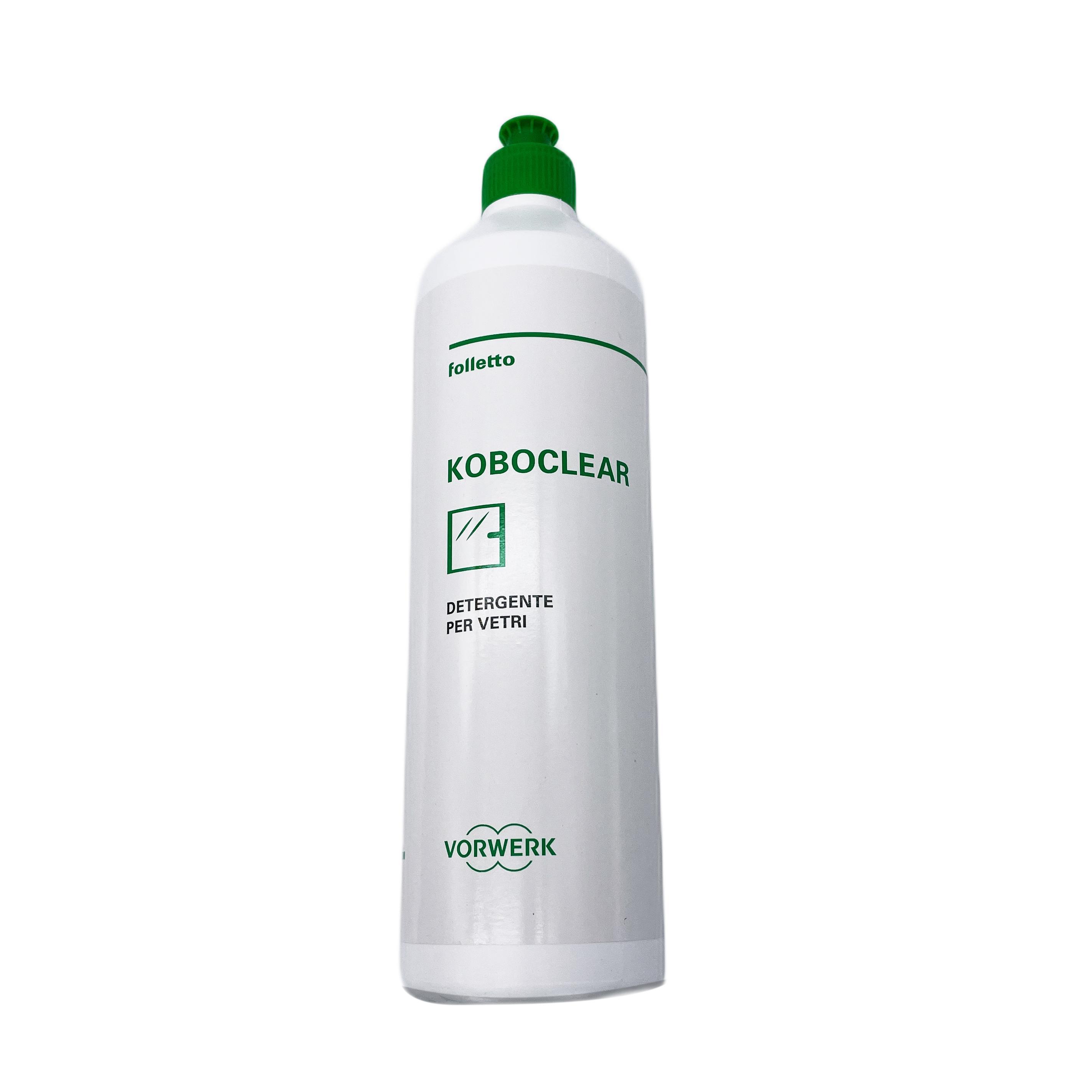 vorwerk koboclear detergente per vetri folletto 750ml originale vorwerk