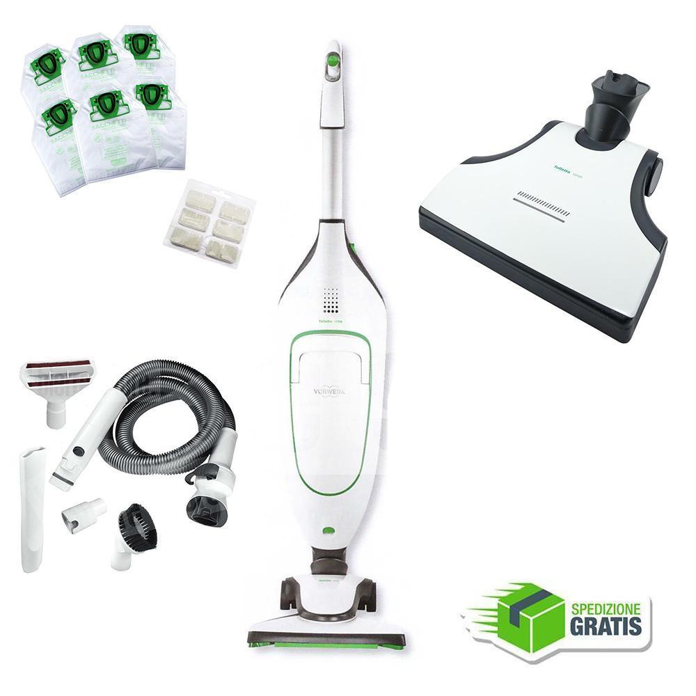 vorwerk folletto vk200 rigenerato con multifunzione eb400 accessori garanzia 3 anni - foto 1