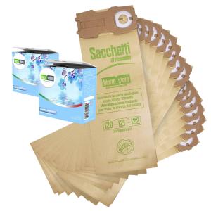 Sacchetti folletto vk 121 vk 122 vk 120 16pz granuli talco compatibili